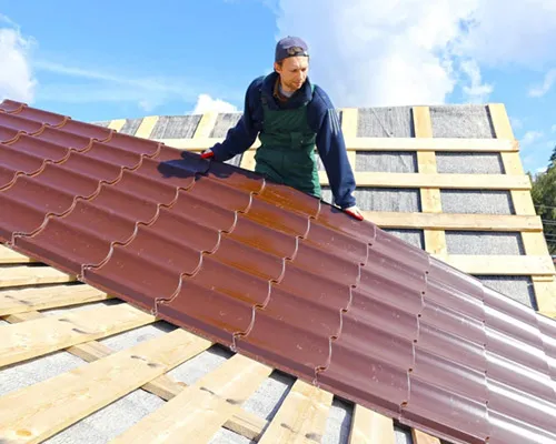 Кровля металлочерепица