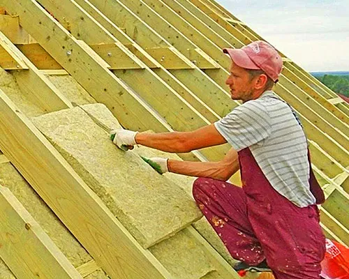 Утепление крыши