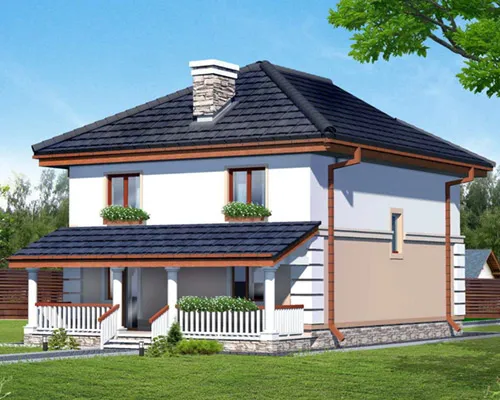 Вальмовая крыша